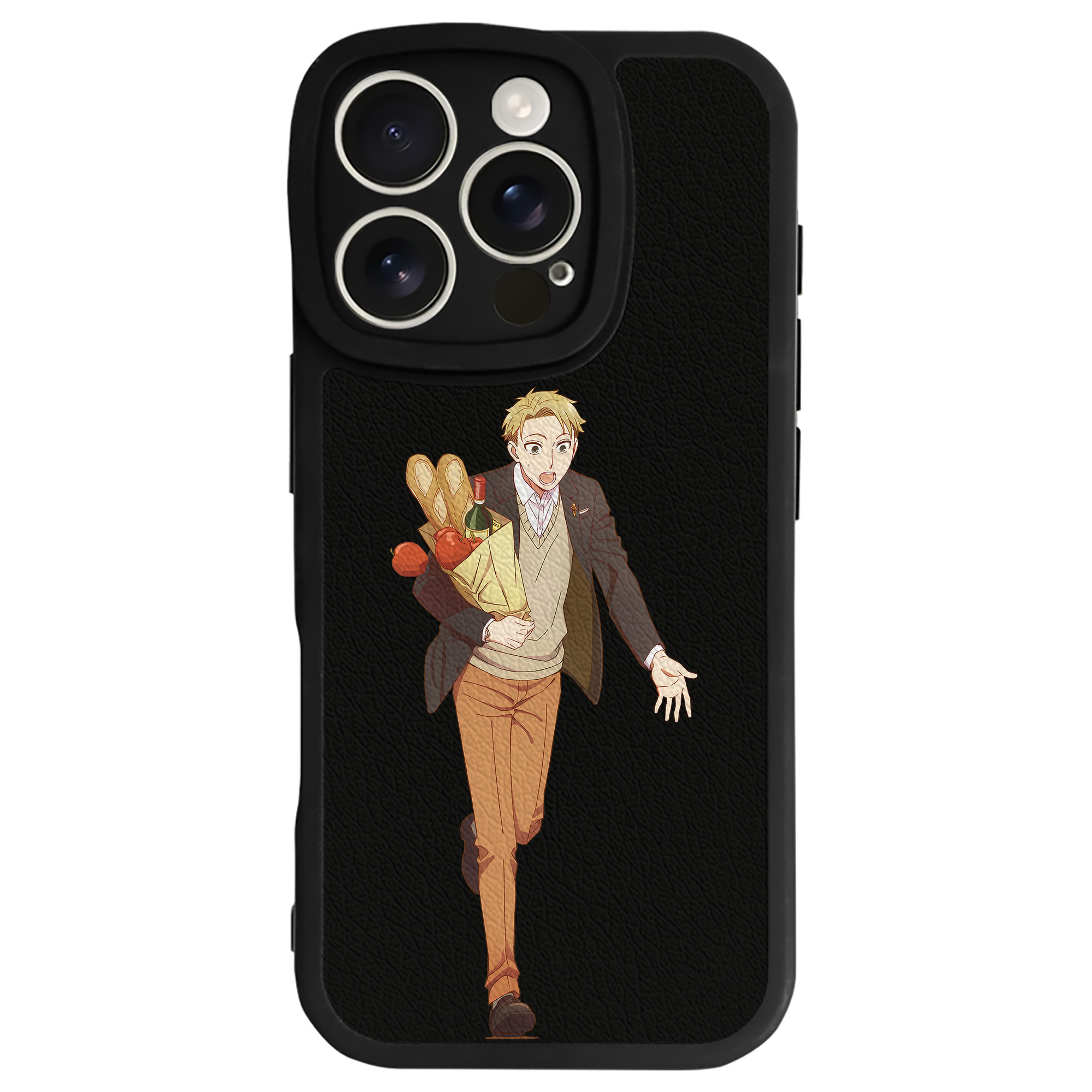 （画像用） SPY×FAMILY间谍家家酒 【iPhone 16シリーズ対応】シリコンスマホケース（レザー調） 材質：シリコン